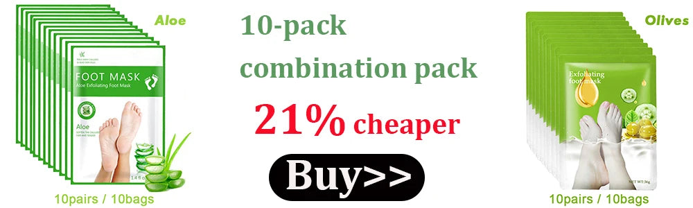 Feet Exfoliating Foot Masks Pedicure Socks Exfoliation Scrub for Feet Mask Pedicure Stone Foot Peeling Mask For Foot Spa