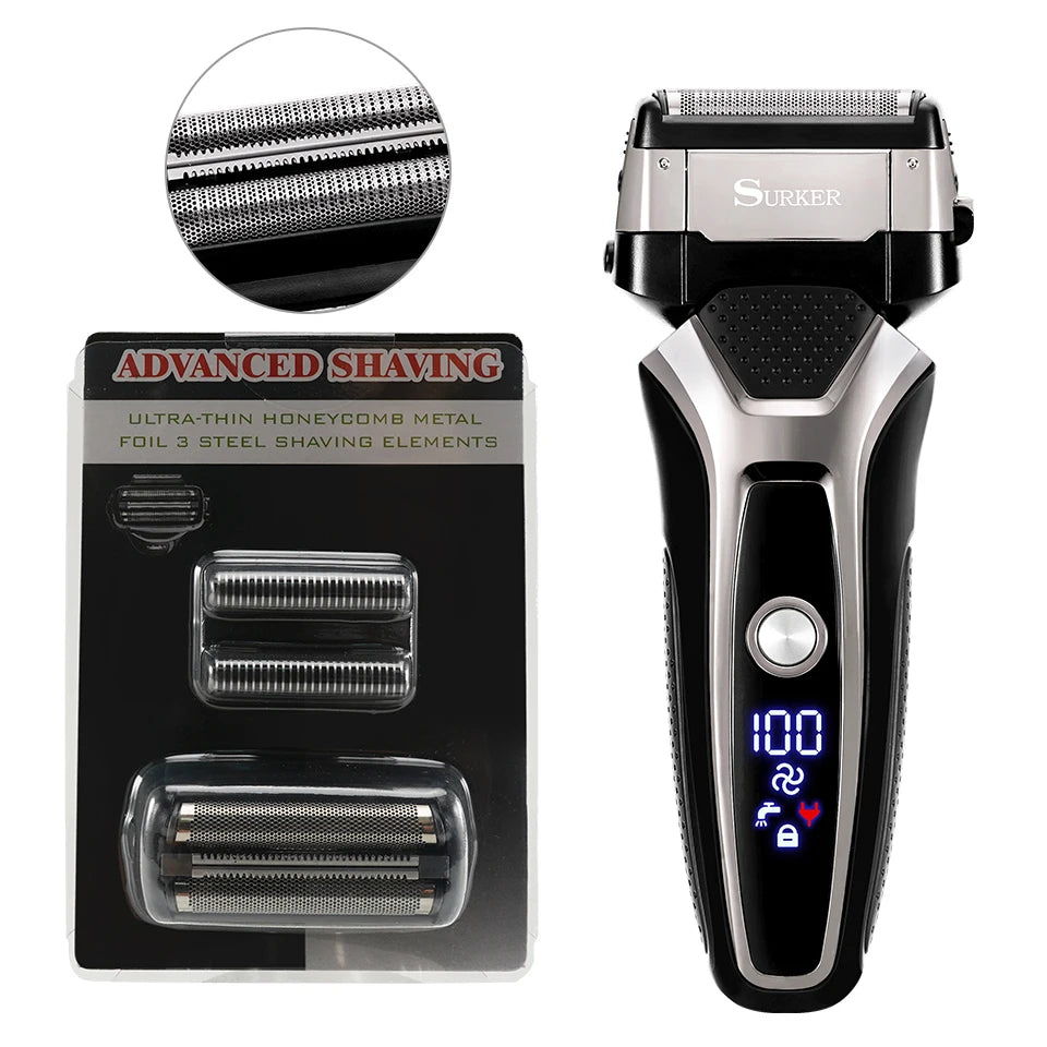 Hair Clipper Blade Professional Clippers Replacement Blades Accessory For 3D Triple Floating Blade