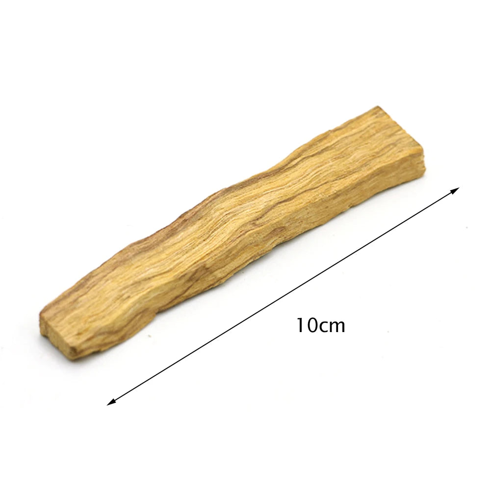 5-50Pcs Palo Santo Scented Aroma Sticks Natural Crude Wood Strips Room Fragrance Strip Peru Flavor Yoga Healing for Purifying