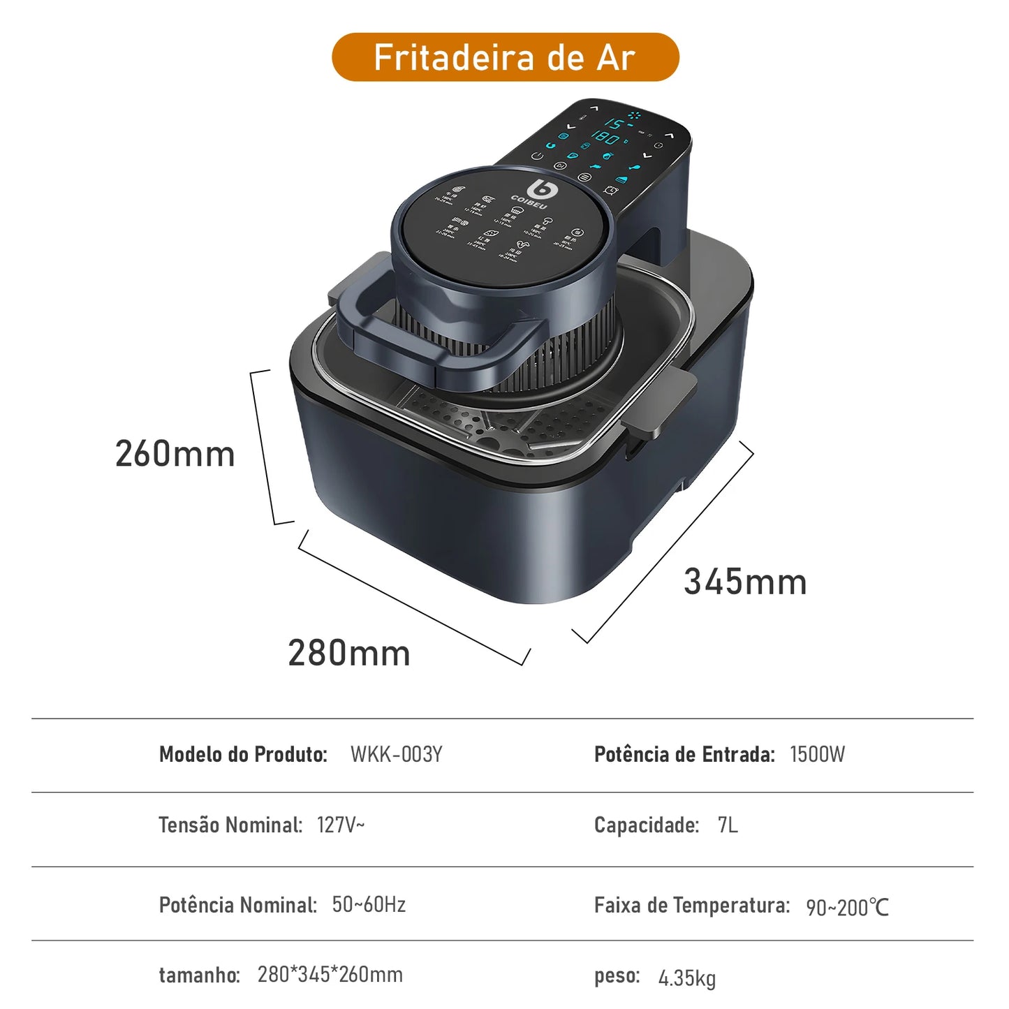 Air Friyer Air Fryer Promotion Brazil Gift Air Fryer Air Fryer Electric Fryer Air Fryer Air Fryer Free Shipping