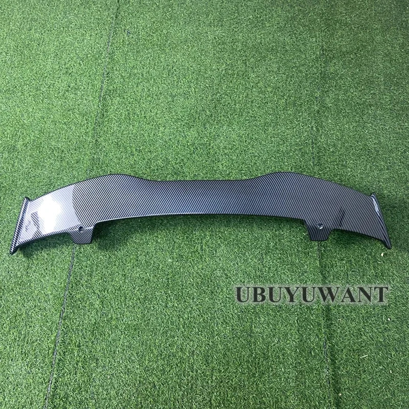 For Peugeot 206 207 208 308 Spoiler 2005 2006-2022 ABS Plastic Carbon Fiber Look Hatchback Roof Rear Wing Body Kit Accessories
