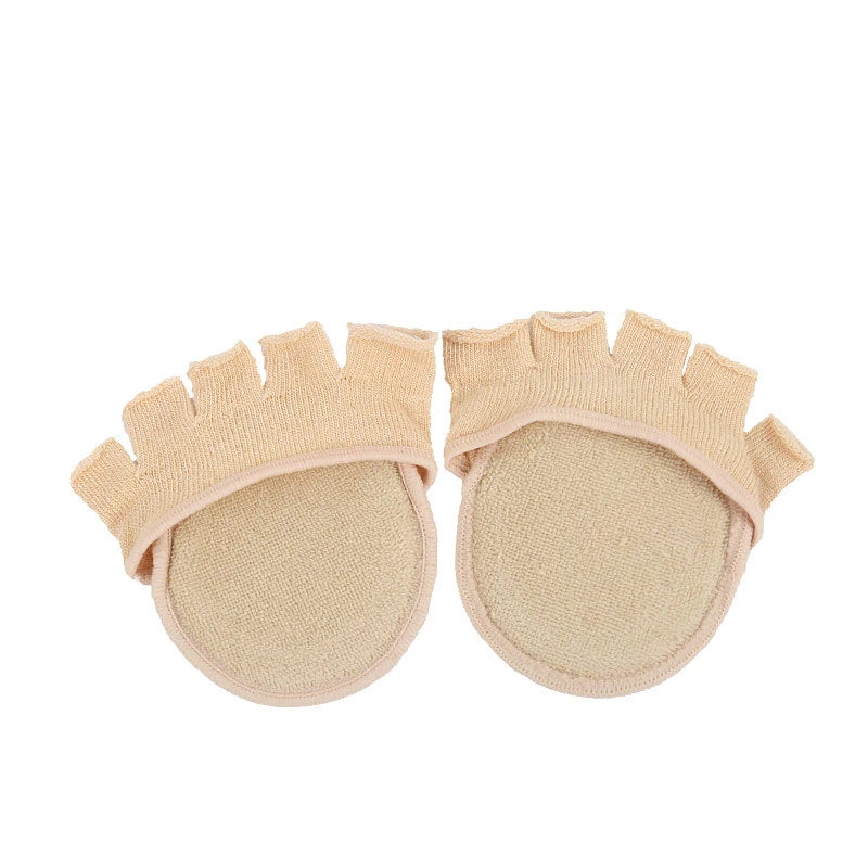 Foot Care Toe Separator Socks for Pedicure Forefoot Pads Toe Pad Orthopedic Cotton Sock Relief Pain Toe Protector Foot Care Tool