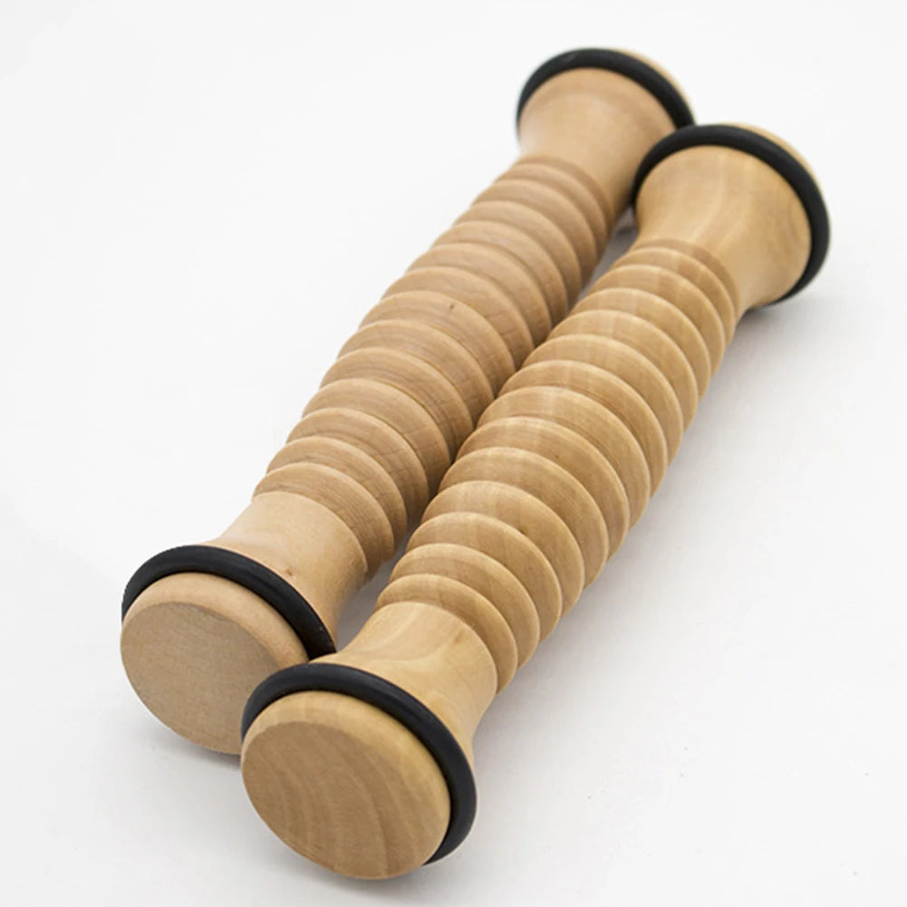 Home Wood Foot Massage Roller for Plantar Fasciitis Relief Deep Tissue Massage Tool Stress Relief Foot Massage Rpller Massager