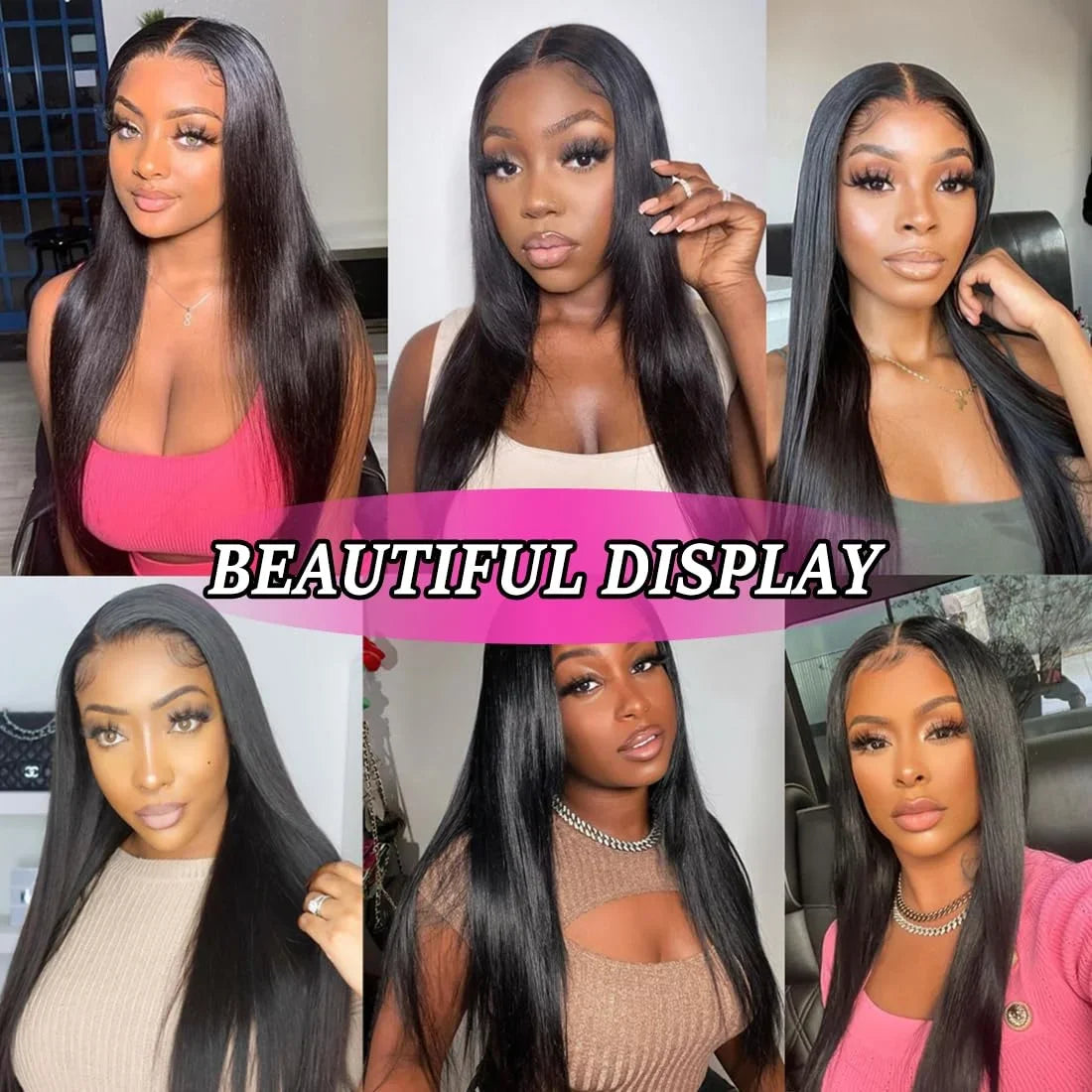 Bone Straight Lace Frontal Wig 28 30 32 Inch 100% Human Hair 13x4 Transparent Lace Front Wigs Brazilian Hair For Black Women