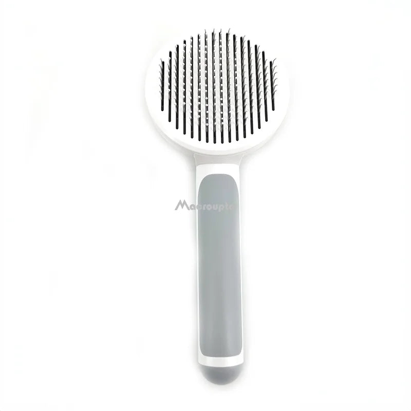 Self Cleaning Slicker Brush for Dog and Cat Removes Undercoat Tangled Hair Massages Particle Pet Comb Improves Circulation