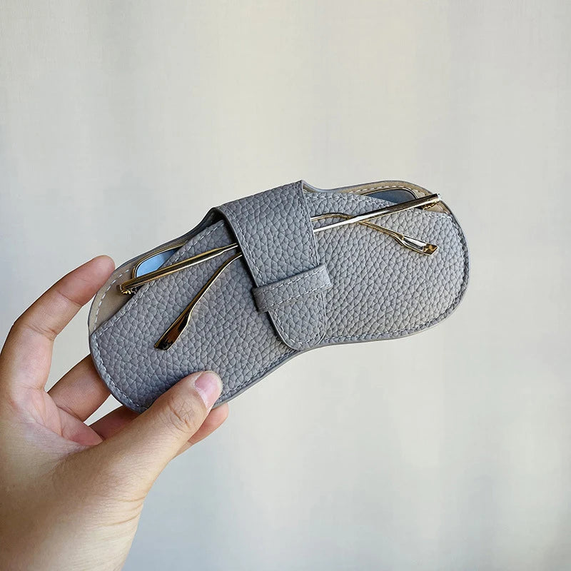 Glasses Case Women Leather Soft Glasses Bag Fashion Portable Sunglasses Box Bag Accessories Eyeglasses Case Sunglasses Box