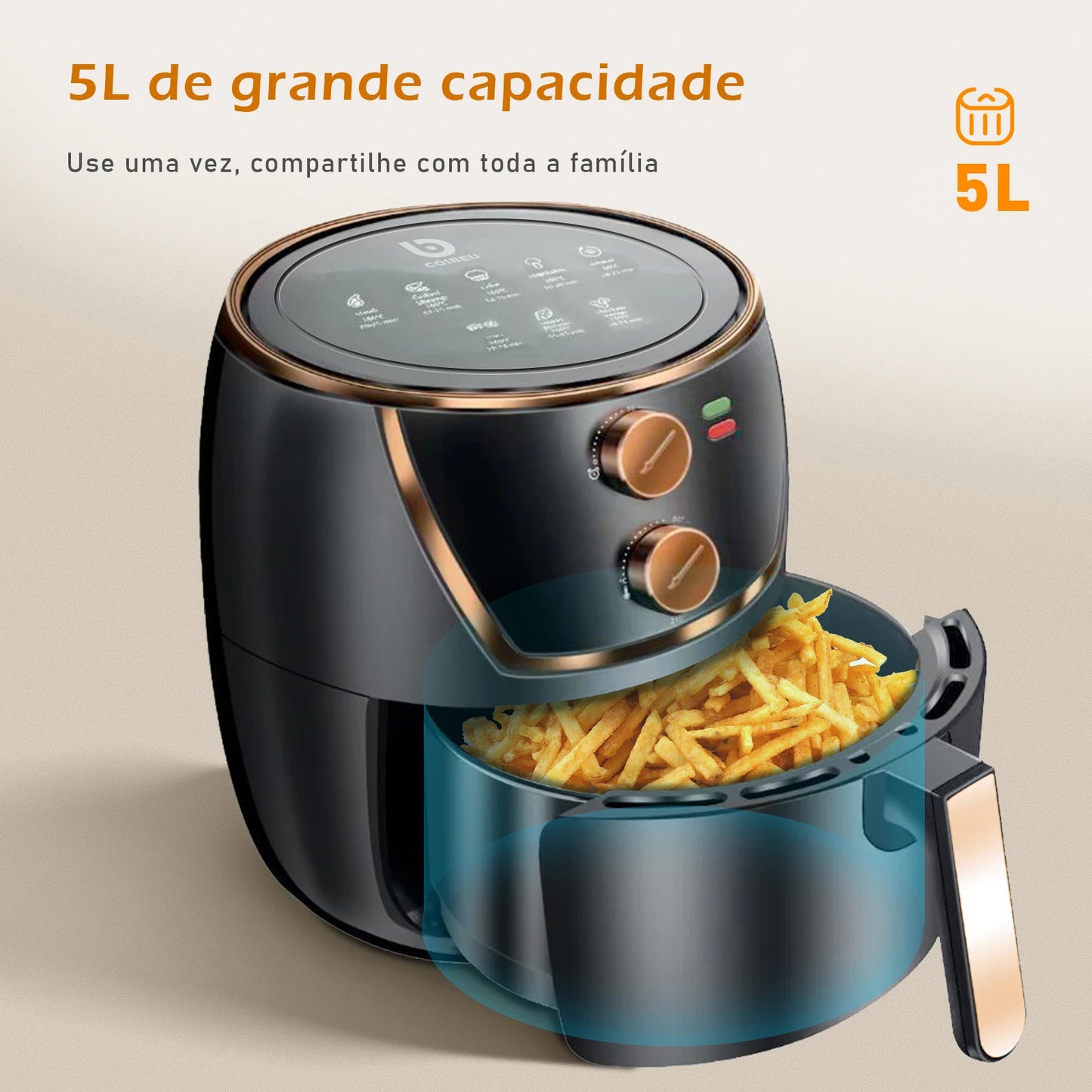 Air Friyer Air Fryer Promotion Brazil Gift Air Fryer Air Fryer Electric Fryer Air Fryer Air Fryer Free Shipping