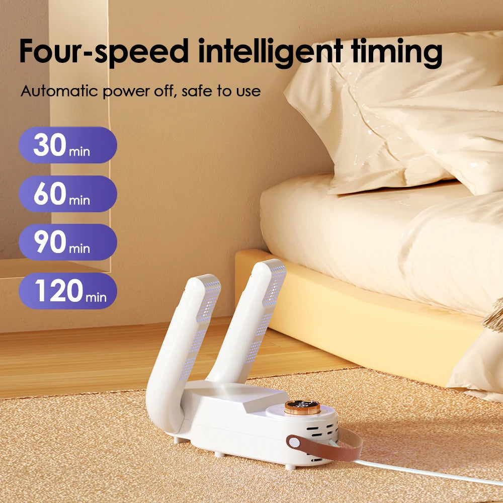 Electric Shoe Dryer Boot Warmer Shoe UV Foot Boot Dryer Eliminate Odor Fast Drying Boot Deodorizer Multifunction Socks Dryer