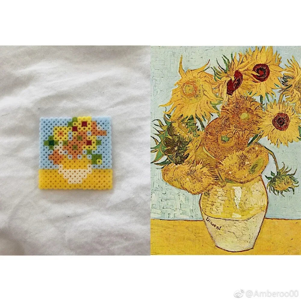 5mm Hama Beads Toy DIY Beads Tool Educational Tangram Jigsaw Puzzle Pegboard Template Kids Игрушки Для Детей
