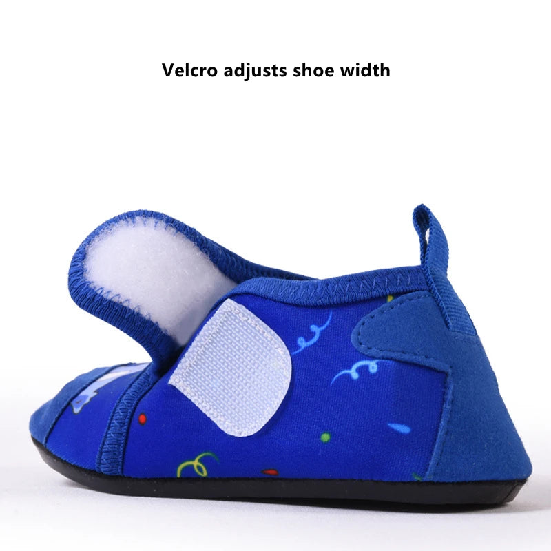 Kids Socks Shoes Children Cute Cartoon Slippers Boy Girls Indoor Shoes Soft Rubber Sole Child Floor Sneakers