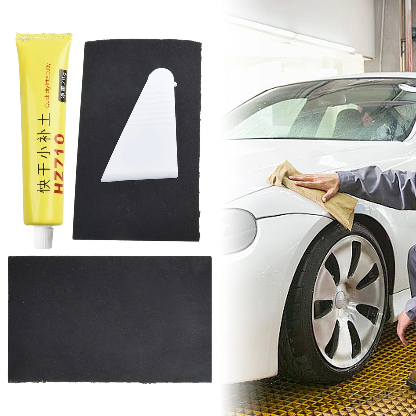 2023 Car Body Putty Scratch Filler Smooth Painting Pen Scratch Repair Tool Accessory Assistant Smooth Quick Drying Putty