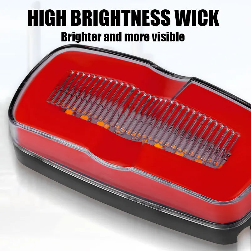 4pcs 12V 24V LED Tail Brake Light Turn Signal Light Flowing Water Side Lamp Warning Lamp For Car Trailer Truck Tractor ATV UTV