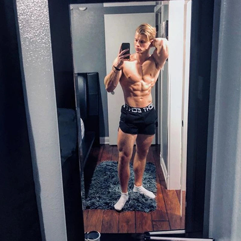 Lightweight Men's Shorts Elasticated Tights Shorts Workout Jogger Casual Slim Beach Shorts Men Shorts