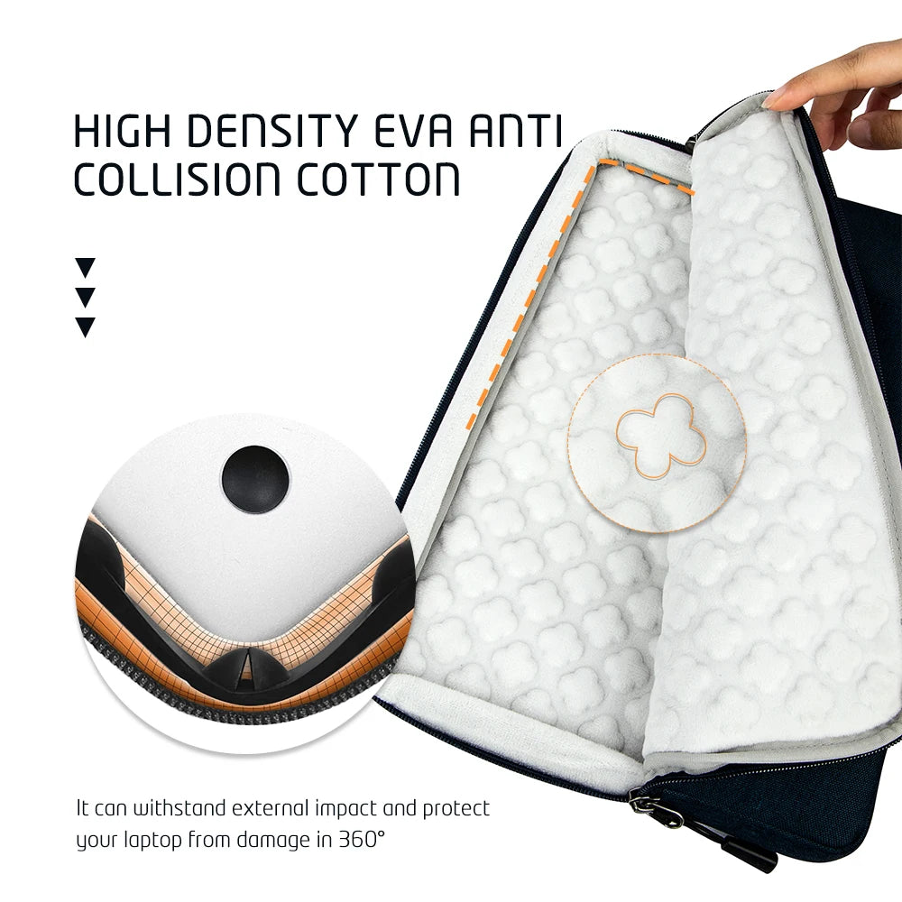 Laptop Tablet Sleeve Pouch 13-14.2 Inch Bag For Macbook Air Pro Ipad Notebook Carring Case Slim Computer Zipper Sleeve Women Men