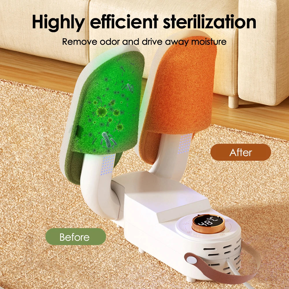 Electric Shoe Dryer Boot Warmer Shoe UV Foot Boot Dryer Eliminate Odor Fast Drying Boot Deodorizer Multifunction Socks Dryer