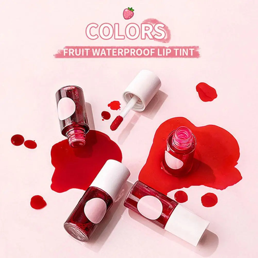 7ML Long-lasting Lip Stain Waterproof Dual-use Natural Lips Eyes Cheeks Liquid Lip Tint For Beauty Beauty Lips Cosmetics Gloss