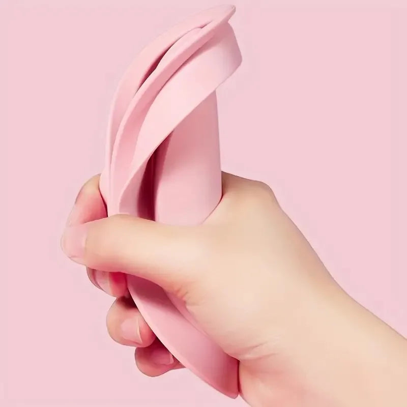 Foldable Silicone Beauty Brush Cleaner - Multi-Function Deep Cleaning Makeup Tool Bowl, Portable And Durable Puff Cleaning Tool