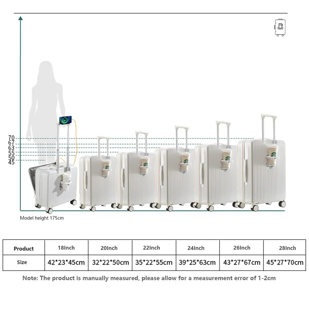 Travel Carrier Extensions Type 20 24 28 Inch Suitcase Trolley Luggage Carry-On Cabin Suitcase Carrier For The Line Of The Trip
