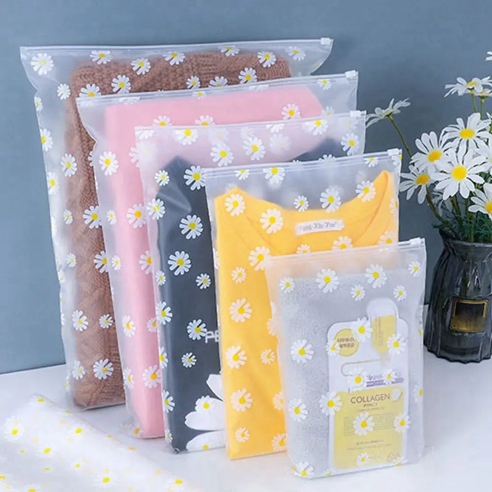 Cartoon Style Transparent Travel Bag Waterproof Shoes Bag Make Up Storage Organizer Pouch Plastic Packing Bag Zip Lock Storage