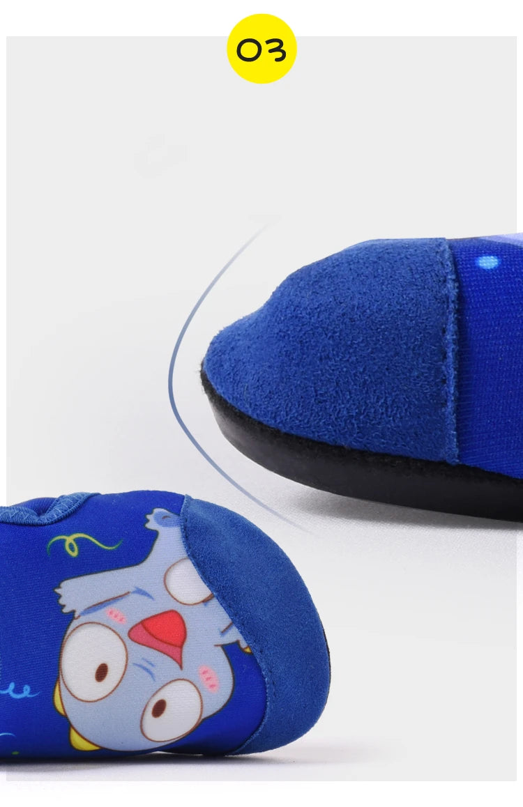 Kids Socks Shoes Children Cute Cartoon Slippers Boy Girls Indoor Shoes Soft Rubber Sole Child Floor Sneakers