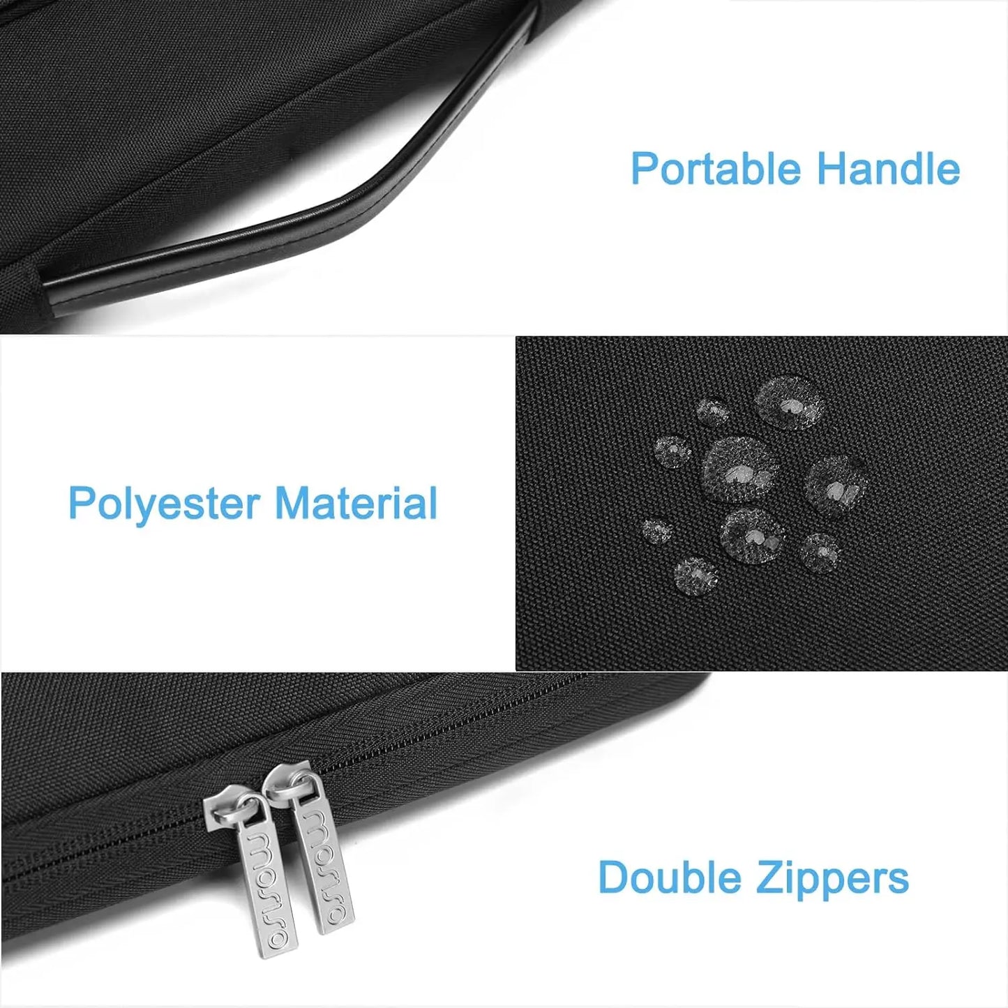 Protective Laptop Sleeve Handbag for Macbook Pro Air 13 13.3 14 15 15.6 16 inch Asus HP Dell Notebook Carrying Case Men Women