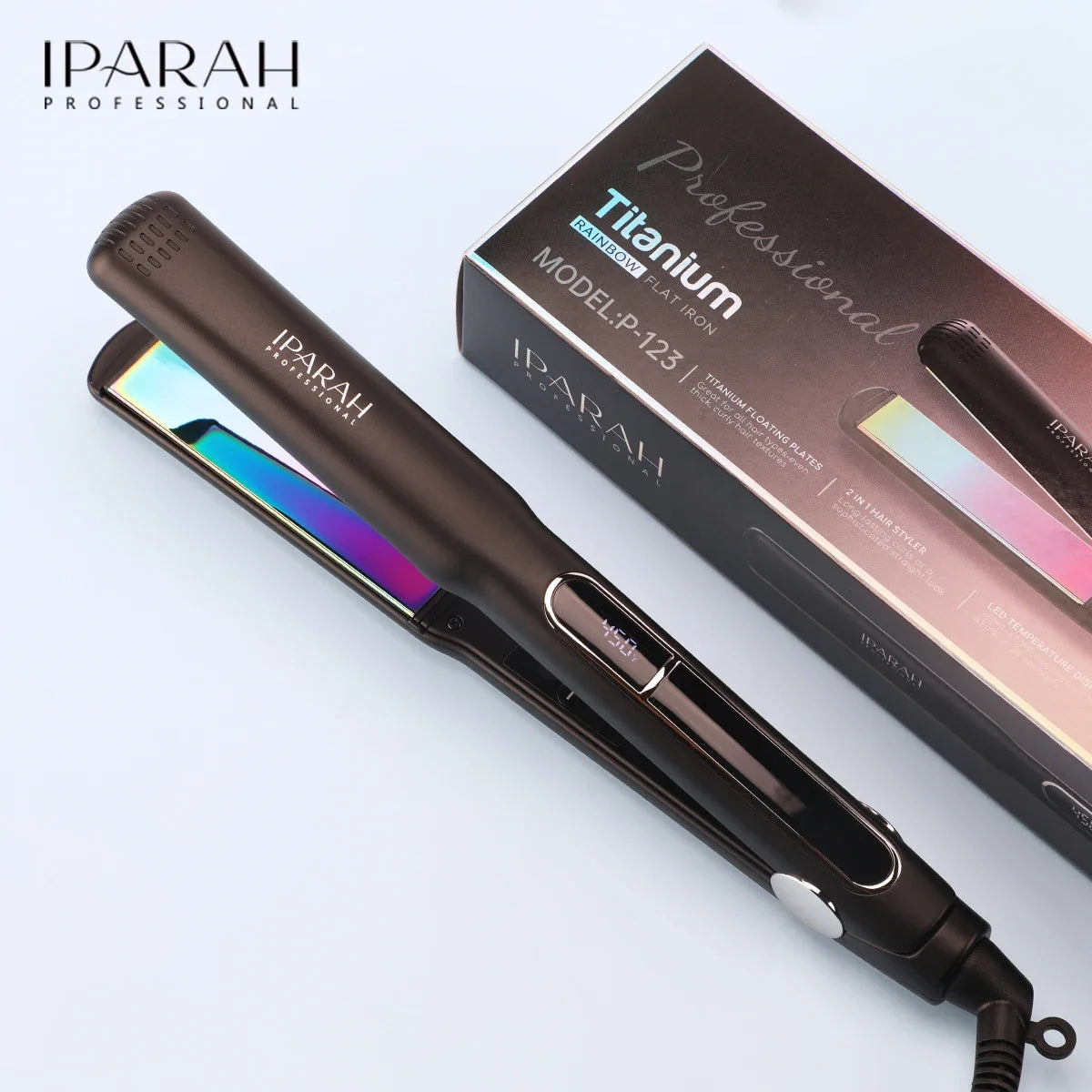 IPARAH Hair Straightener Professional Straightener for Hair Women Electric Hair straightening Brushes Barber Salon Tools P-123