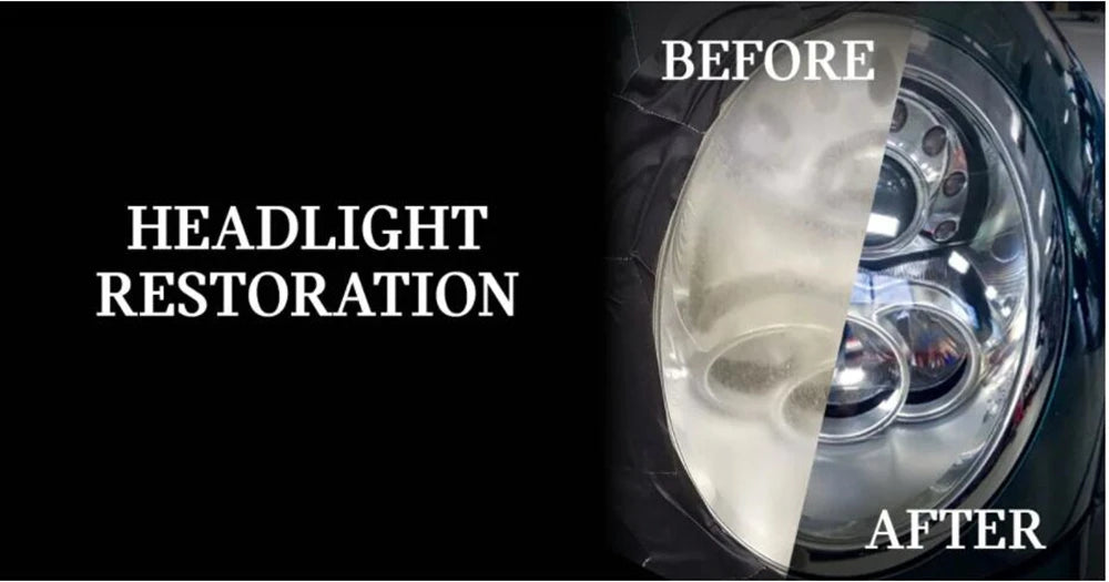 Car Headlight Renovation Kit Headlights Washer Light Restoration Fumigation Chemicals Car Cleaning Kit Automotive Polishing