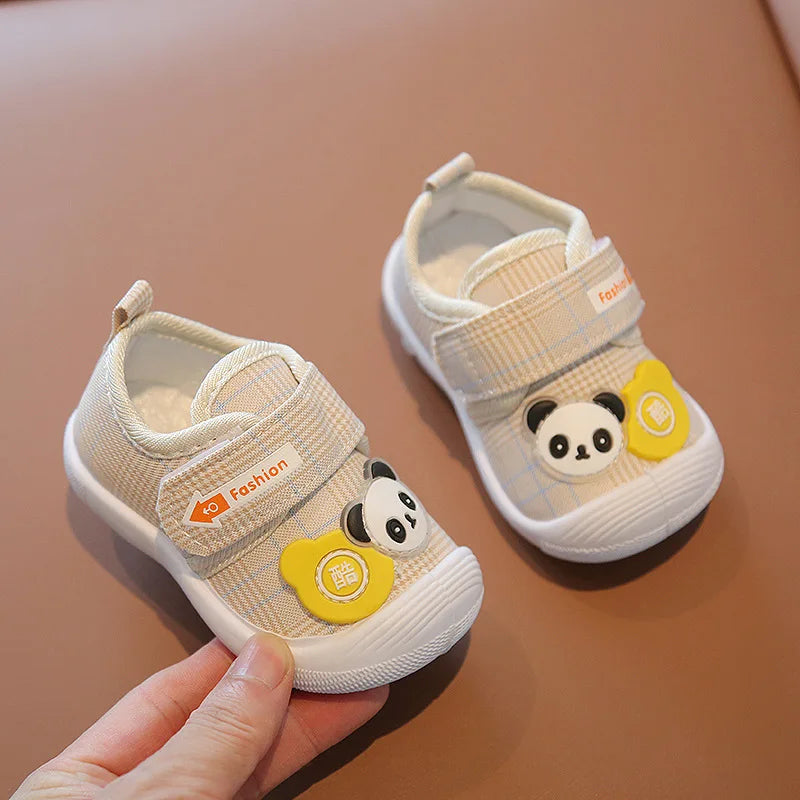 Baby Casual Shoes Breathable Canvas Shoes Infant Baby Girls Boys Soft Bottom Anti Slip First Walkers Toddler Sneakers Prewalker