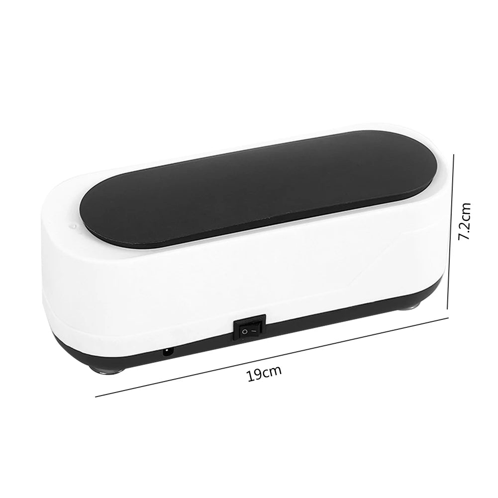 Plastic Vibration Wash Cleaner Multipurpose Ultrasonic Cleaner Washer Portable Electric Simple Operation for Everyday Objects