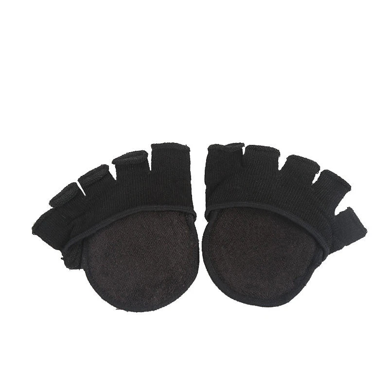 Foot Care Toe Separator Socks for Pedicure Forefoot Pads Toe Pad Orthopedic Cotton Sock Relief Pain Toe Protector Foot Care Tool