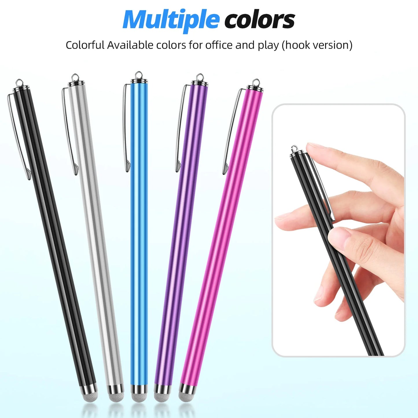 Long Stylus Pen 18.5M Capacitive Tablet Touch Screen Pencil For iPhone Samsung iPad Universal Android Phone Drawing Touch Pencil