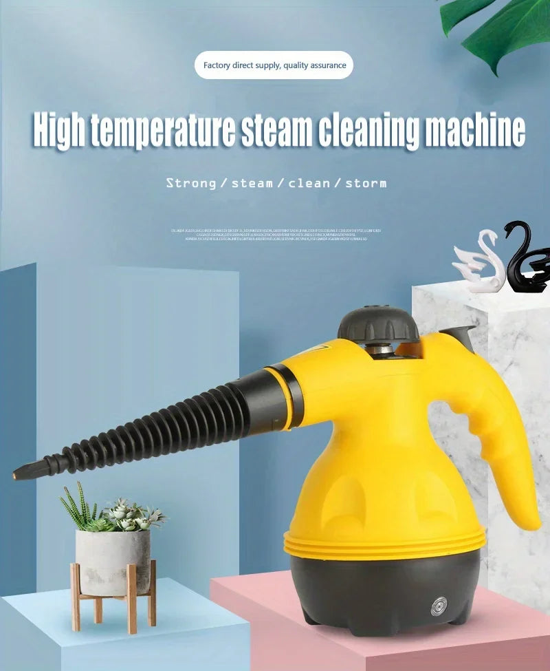 Portable Steam Cleaning Machine Suitable for a Variety of Places of Hand-held 1000W High Temperature Steamer Cleaning Machine