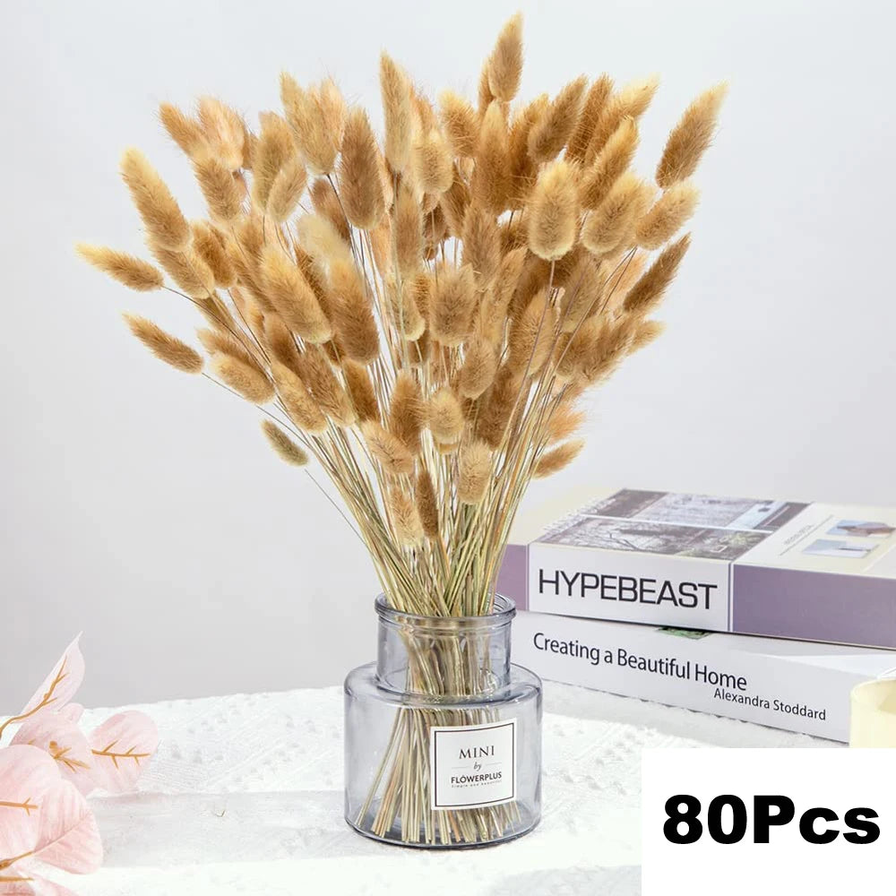 Pampas Grass Decor Boho Home Decor Bouquet Natural Fluffy Dried Flowers for Wedding Floral Arrangements Wall Farmhouse Table Dec