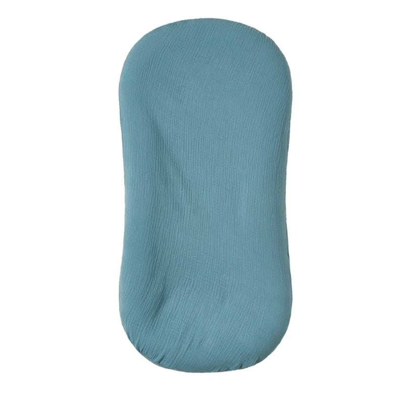 Adjustable Height Infant Bedside Bedding Lightweight and Versatile Baby Bassinet Sheet Convenient for Home & Travel Use Q81A