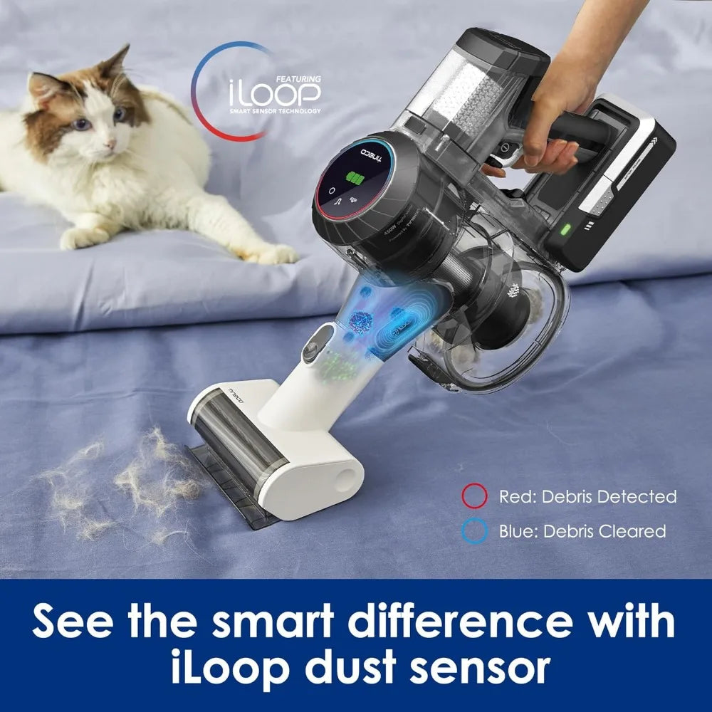 Pure ONE S11 Cordless Vacuum Cleaner, Smart Stick Handheld Vacuum Strong Suction & Lightweight, Cordless Handheld