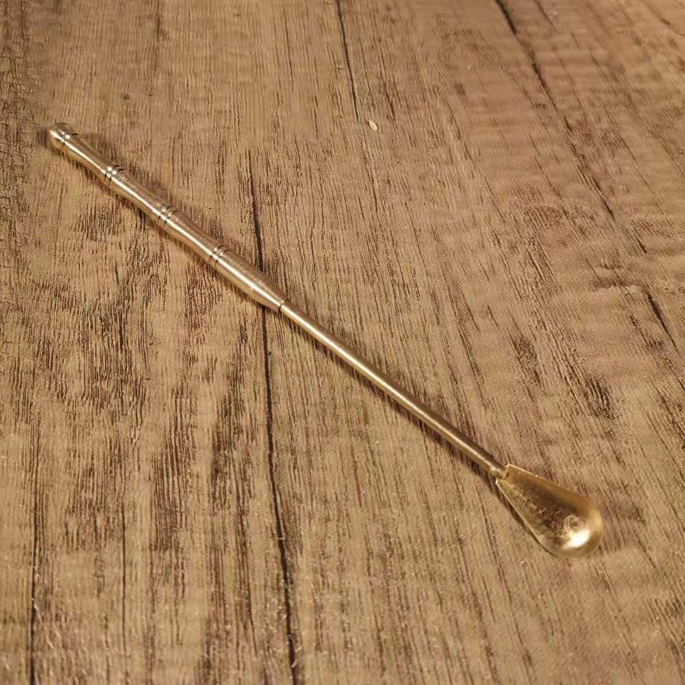 Antique Incense Seal Tool Copper Retro Vintage Sandalwood Scoop Incense Bottle Incense Spoon/ash Sweep/ash Press/incense