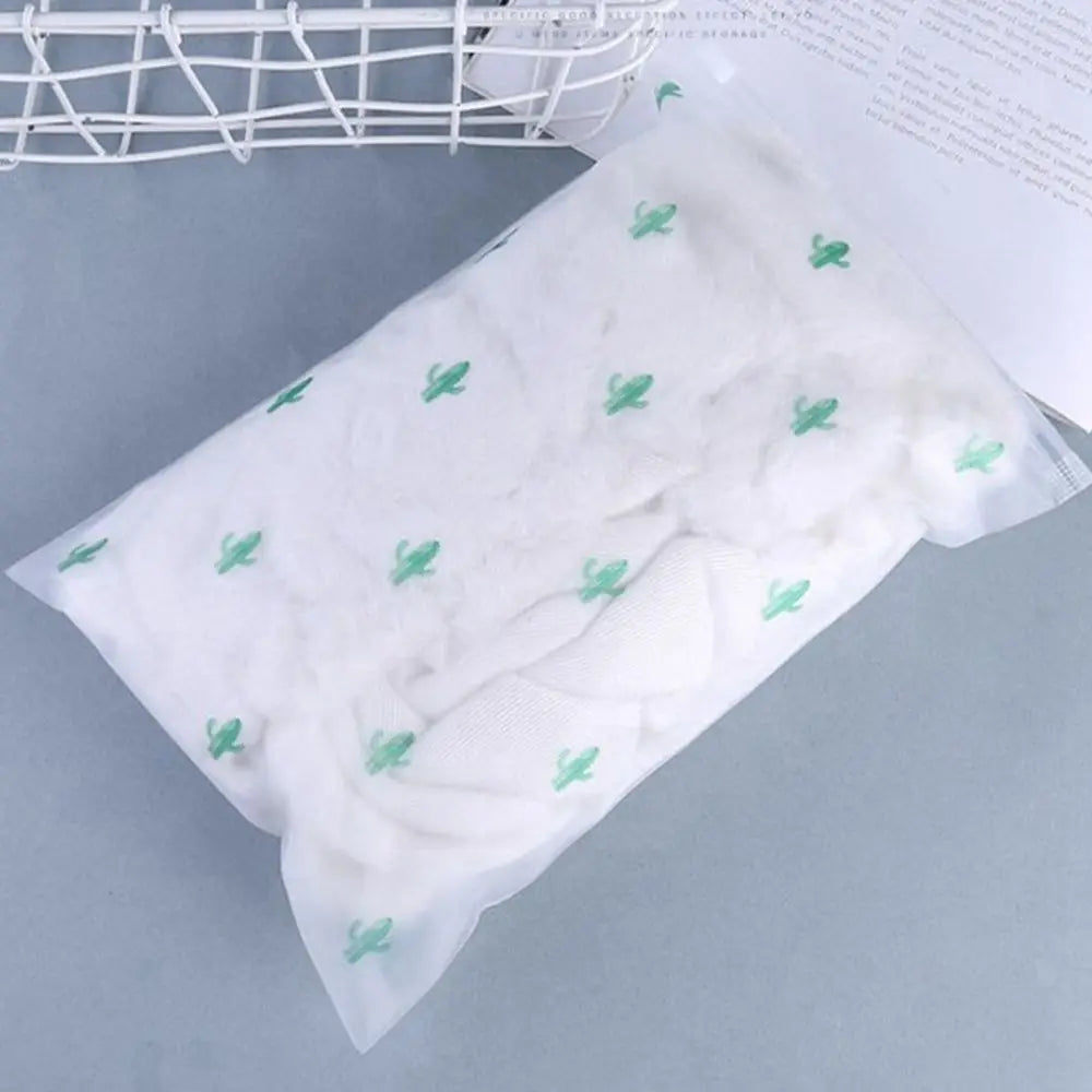 Cartoon Style Transparent Travel Bag Waterproof Shoes Bag Make Up Storage Organizer Pouch Plastic Packing Bag Zip Lock Storage