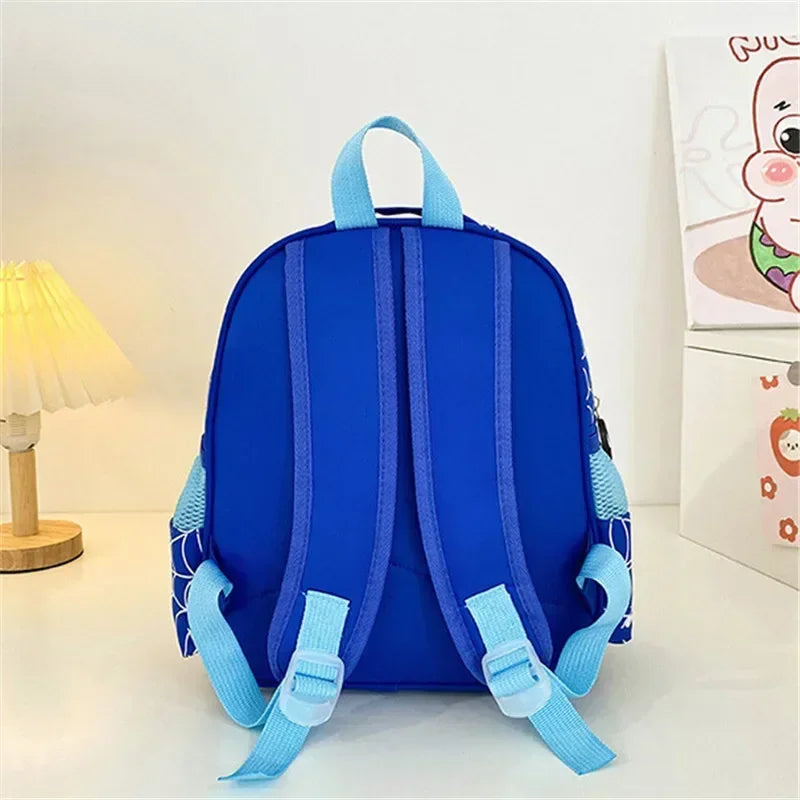 Marvel Cartoon Children's Shoulder Bags Spider Man Student School Bag Cartoon 3d Stereo Kindergarten Backpack Travel Bags Gifts