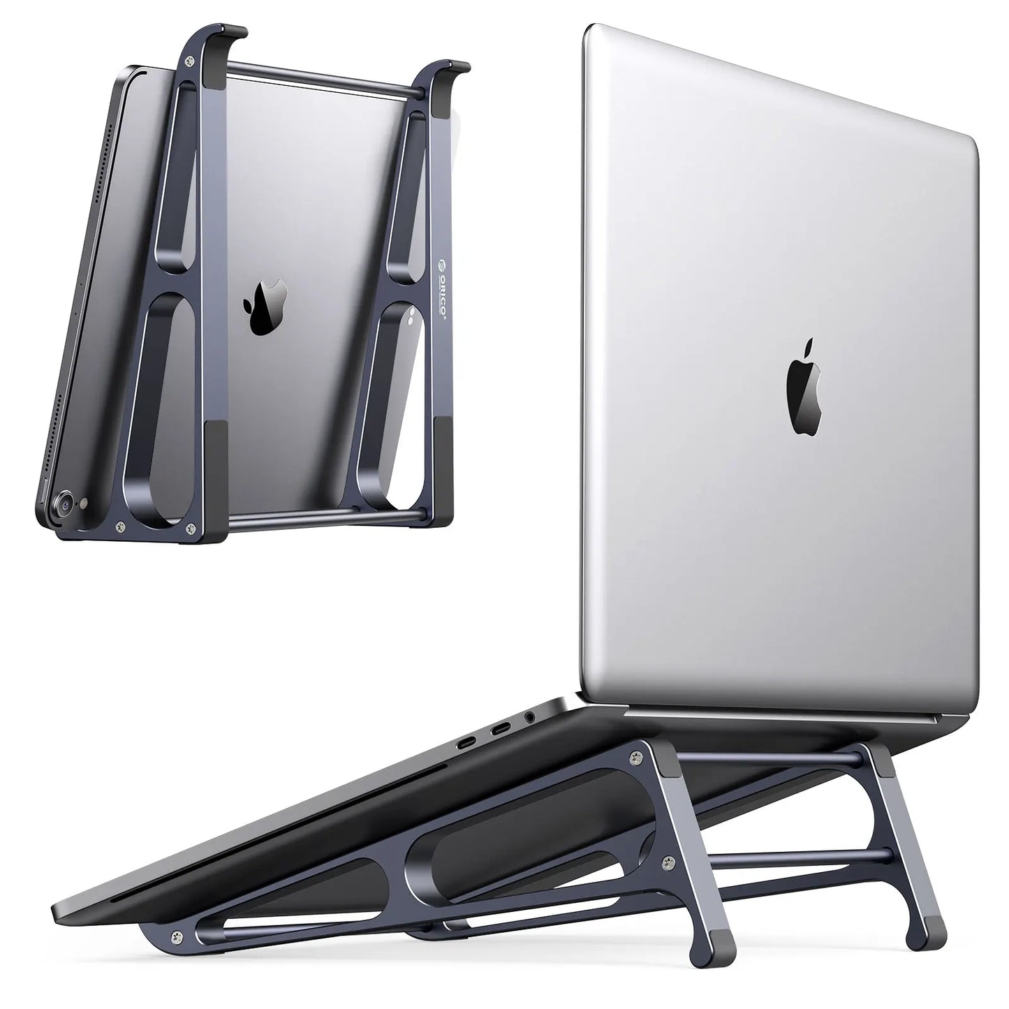 ORICO Aluminum Vertical Laptop Stand Gravity Locking Holder Desktop Notebook Stand Tablet Stand for Storage MacBook Dell Samsung
