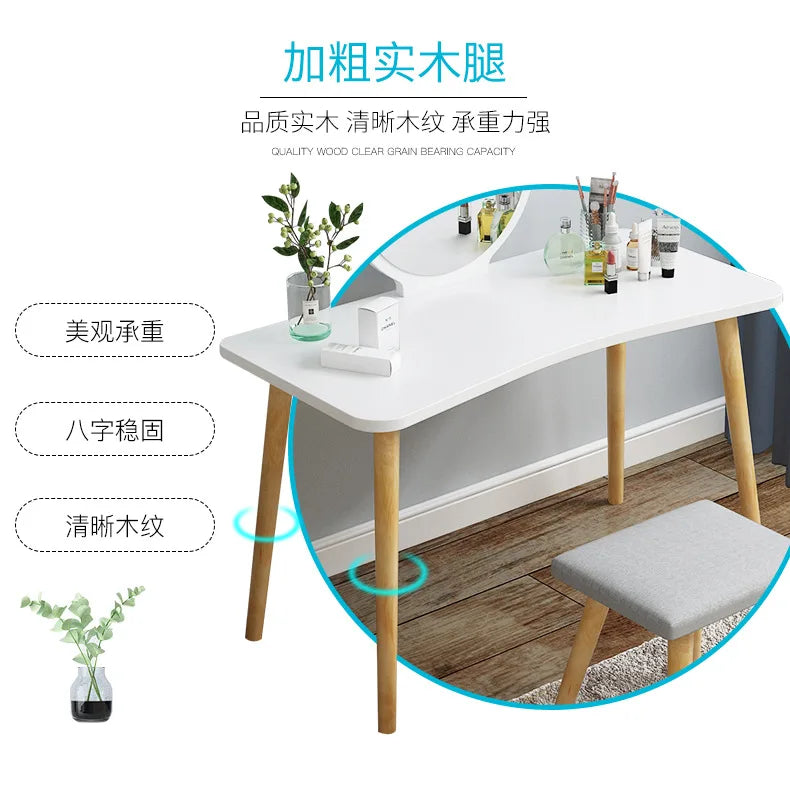 Bedroom Dresser Modern Dressing Table with Stool Mirror Dressing Table Bedroom Makeup Dressing Table Home Furniture