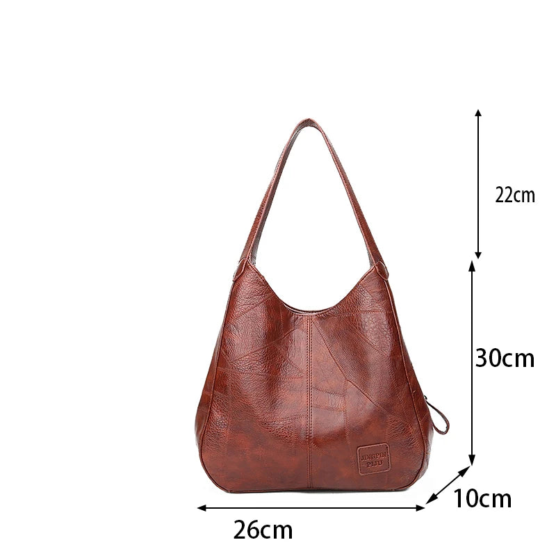 Yogodlns Vintage Women Hand Bag Designers Luxury Handbags Women Shoulder Tote Female Top-handle Bags Fashion Brand