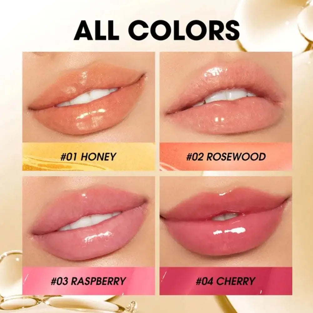 Lip Oil Gloss Lip Plumper Makeup Moisturizing NonSticky Sexy Water Glossy Glitter Primer Tint Lip Balm Care Cosmetics