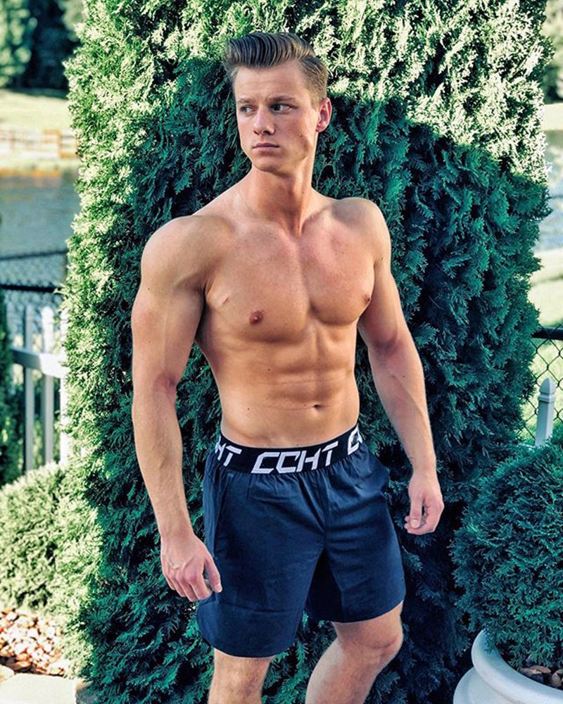 Lightweight Men's Shorts Elasticated Tights Shorts Workout Jogger Casual Slim Beach Shorts Men Shorts