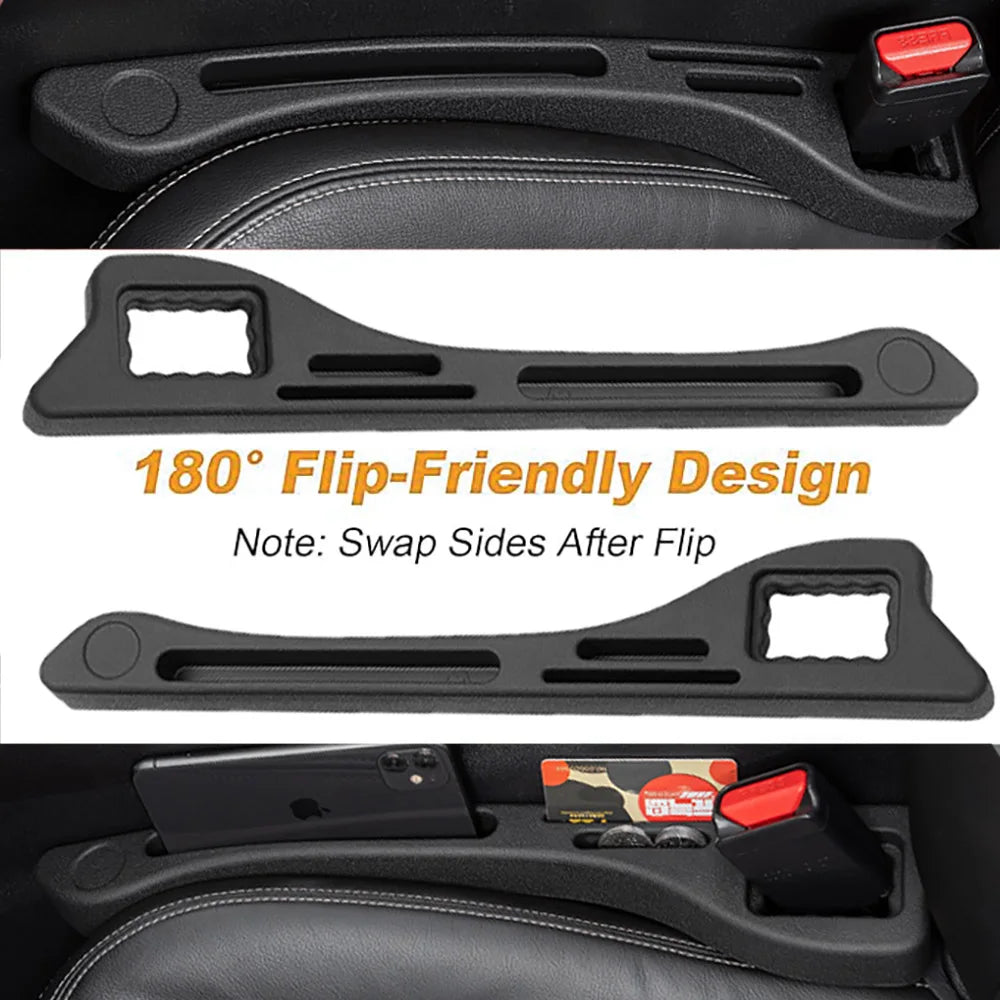 Car Seat Gap Filler Strip Crevice Plug Organizer Storage For Mercedes GLA X156 H247 GLC X253 X254 M-Class W163 W164 W166 GLE AMG