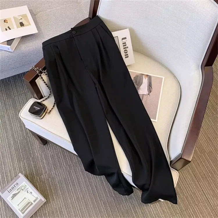 Office Lady Slim Blazer for Women, Long Sleeve Coats, Black Jackets, Casual Outerwear, Fall, Winter Fashion, 2023