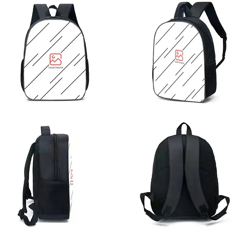 3Pcs Set Deadpools School Bags Pencil Cases Meal Bag Boys' Backpack Schools Supplies Learning Stationery Kids Customizable Gifts