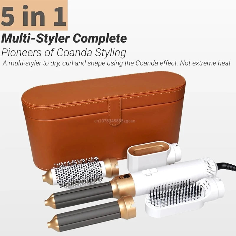 5 in 1 Hot Air Styler Comb Hair Dryer Automatic Hair Curler Professional Hair Straightener for Airwrap Household