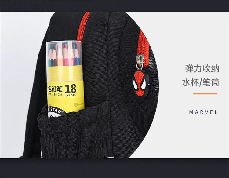 Children's school bag new, cute cartoon Spider-Man 3-6 years old boys backpack Captain America Iron Man backpack