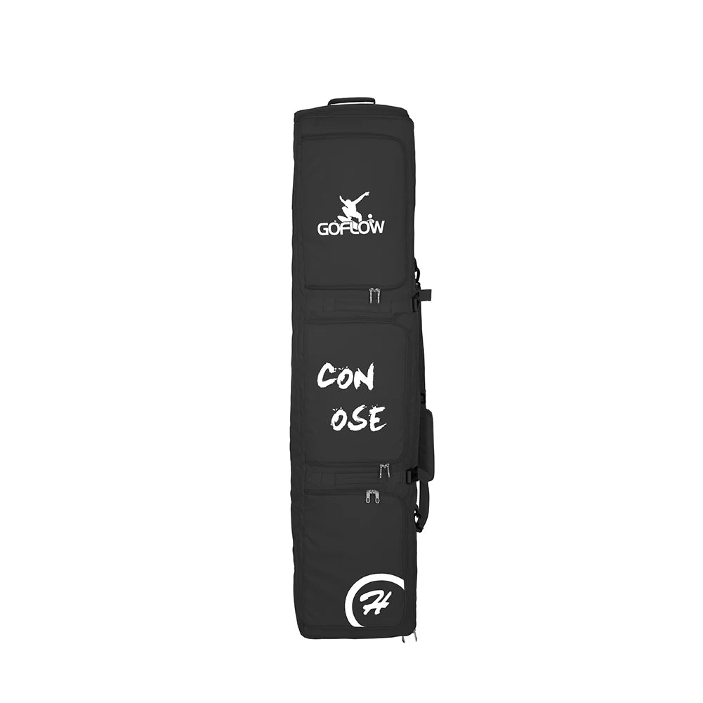 Ski Single Bag With Wheels Large Backpack Waterproof Snowboard Bag Roller With Wheels For Smooth Carrying Storage Transportation
