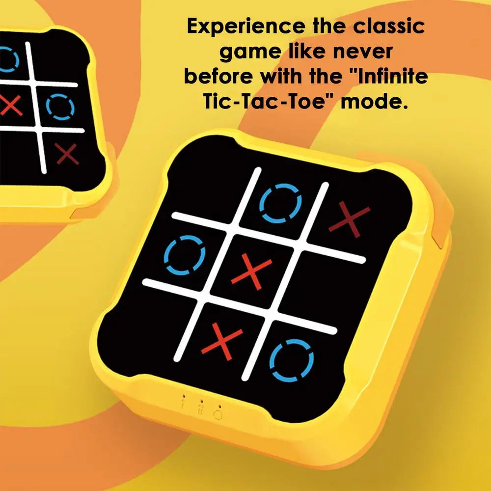 Electronic Tic-Tac-Toe Game Children's Electronic Toys Chess Set Board Games Chess Board Game For Family For Indoor Party